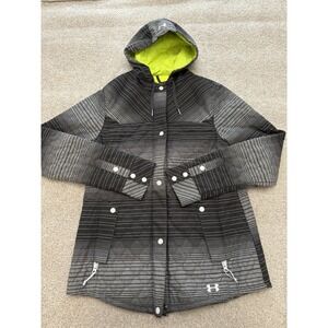 Women's Under Armour Storm Gear Full Zip Snowboarding Jacket Lined Size Large